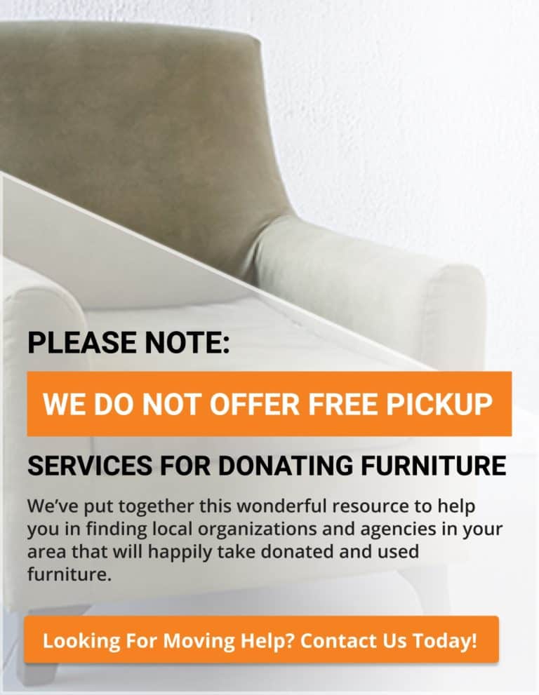 Donating Furniture in the Boston Area? Organizations That Will Pick It Up