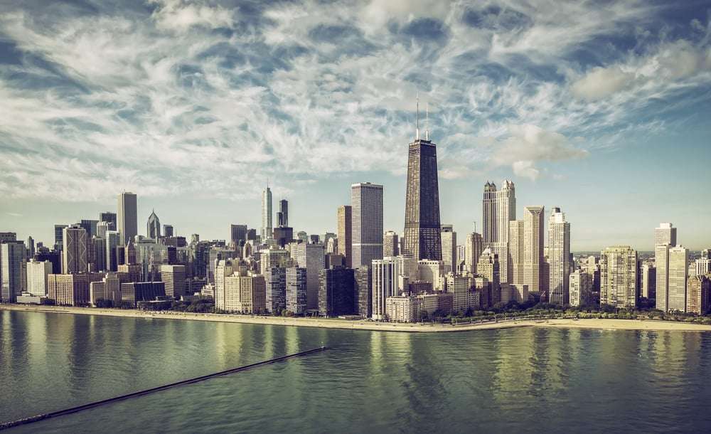 Skyline view of Chicago, IL