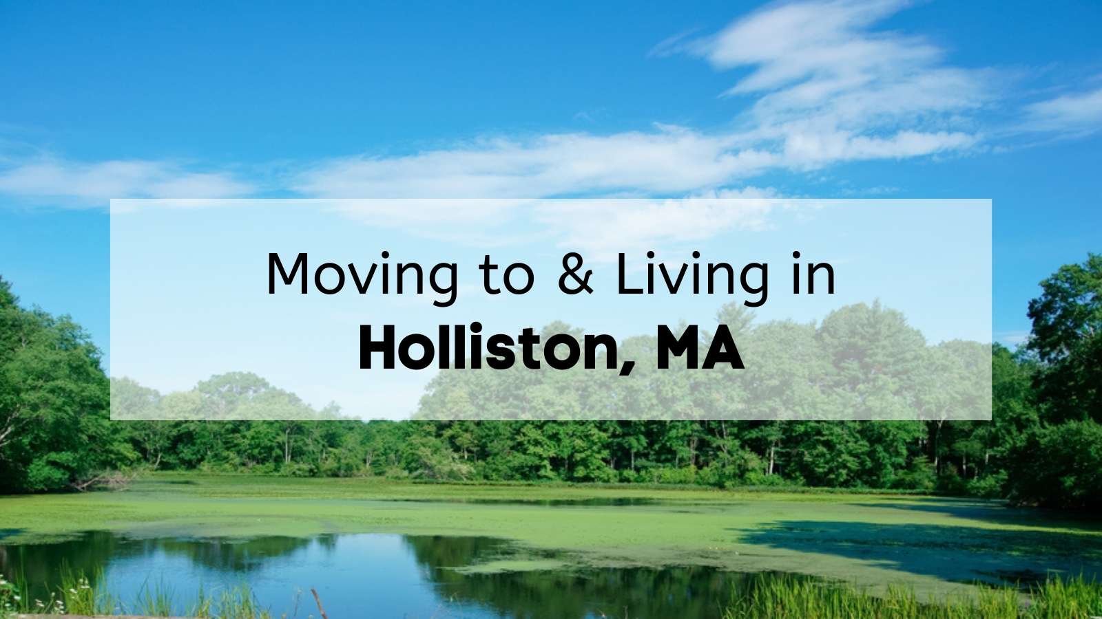 Living in Holliston MA 🏡 Your Quick Guide on Moving to Holliston
