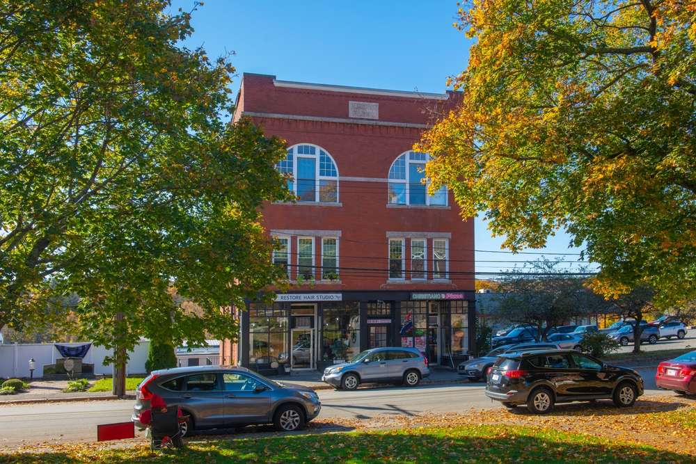 Hopedale MA red brick county building