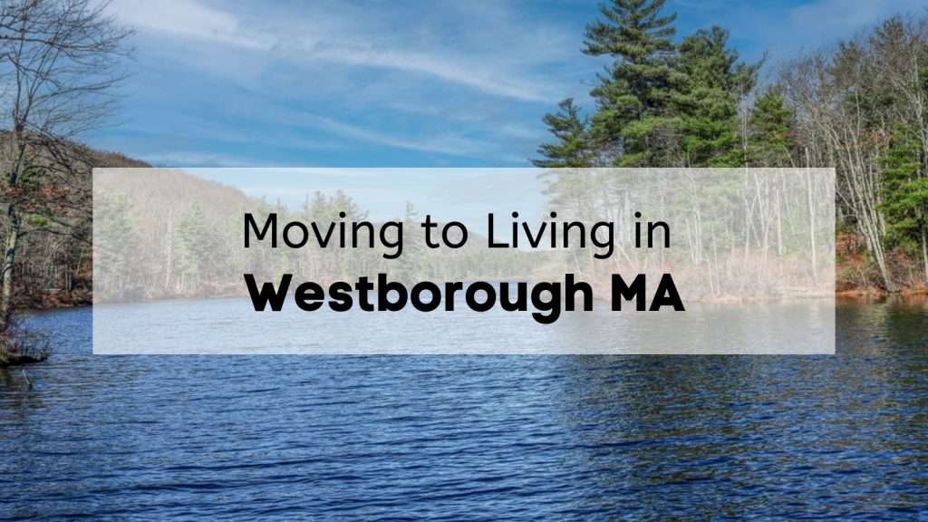 Lake in Worcester County near Westborough MA.