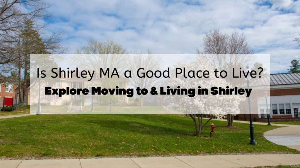 Public resources building in Middlesex County, near Shirley, MA.